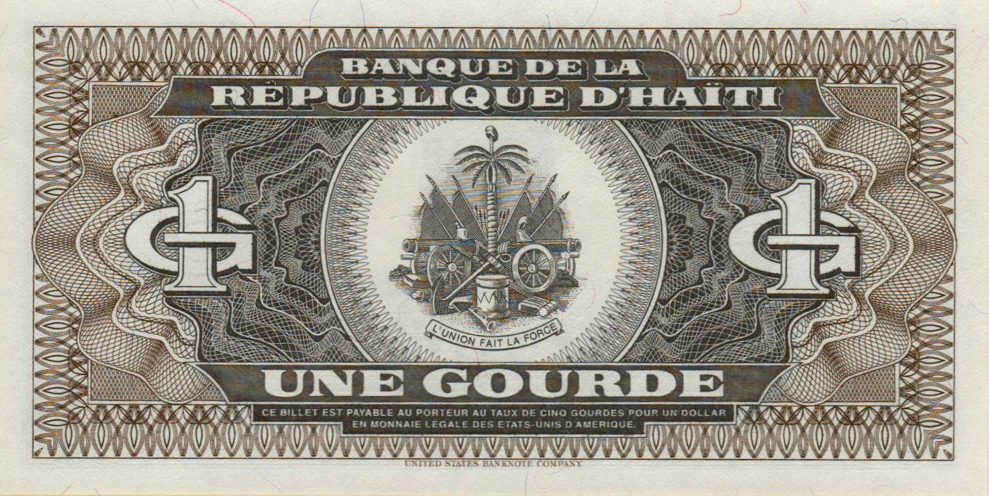 Haiti 1 1989 UNC P-253